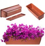 Kadax Erkélydoboz Virágtartó Állvány 59x19x14, 5 cm Erkély (K8039)