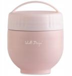 Vialli Design Uzsonnás termosz kanállal és tartállyal Fuori Rózsaszín 680 ml (30329)
