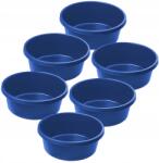 Kadax Építőipari Kaszter 11L Kerek Kőműves Habarcs Tartály Beton Kajfos 6db (K3555)