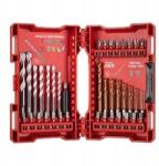 Milwaukee Fúró- és bitkészlet Milwaukee 39 db-os piros (4932479854)