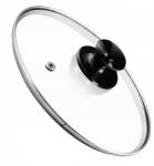 Kadax Üvegfedő 26 cm Serpenyő Fedő Univerzális Hőálló (K7889)