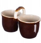 Kadax Snack Tál Saláta Gyümölcs Leves Tál Szett 2x1L Kerámia Kő (K8747)