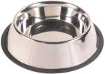 TRIXIE TRIXIE, castron câini, rotund, antiderapant, inox, argintiu, L-XL(2.8l, ⌀32cm)