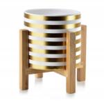 Mondex Dekorációs kaspó Ava arany állványon (HTYE8133)