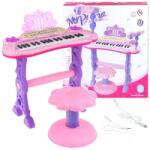 Nobo Kids Billentyűzet Gyerekeknek Zongora Orgona Mikrofon Felvétel Szék 37 Billentyű (CH-7117935)