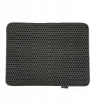 Diamentiq Macska alomtálca lábtörlő, 45×60cm, fekete (5901443123019)