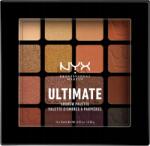 NYX Cosmetics Nyx Ultimate Shadow Palette paletta 16 szemhéjpúder 15 Ultimate Queen barna (VES2509)