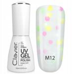 Clavier Luxury Multi Flavours hibrid körömlakk M12 Papita 10ml (5907565674446)