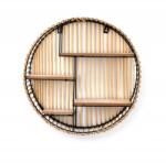 Mondex Dekoratív fonott akasztós polc Turócszentmárton Natura (HTO2483)