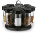 Tadar Fűszertartó szett forgó állványon 8 db-os (5903313436885)