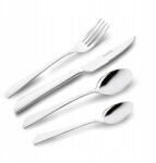 Konighoffer Rozsdamentes acél evőeszközkészlet 6 személy részére, 24 darabos, ezüst színű (5903313457422)