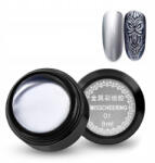  Paint Gel Díszítő Zselé Ornamentumokhoz 8ML Ezüst