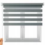 Imperia Deco Roló Falra Szerelhető Mennyezeti Nappal És Éjszaka fi 25 mm Lux szövet, méret 140x240cm (ROLETA DZIEŃ I NOC ŚCIENNA FI 25 tkanina LUX)