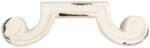 Clayre & Eef Maner mobilier fier alb vintage 12x2x3 cm (6Y5766)