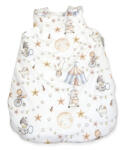 AMY Sac de dormit din Bumbac cu umplutura antialergica BabySoft Circ Blue, 0-3 luni (84604)