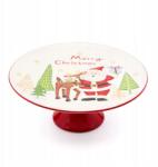 Tadar Kerámia tortatál sütemény Marry Christmas 27 cm (patera)