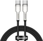Baseus Cablu Type-C to Type-C, Super Fast Charge, 100W, 480Mbps, 20V, 5A, 1m Baseus Cafule Metal Series