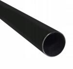 Imperia Deco Fémcső/rúd függönykarnisokhoz, átmérő 25 mm, Matt Fekete, 200 cm (RURA metal do KARNISZA fi25 CZARNY MAT 200CM)