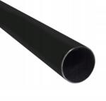 Imperia Deco Fém karnisrúd, 25 mm átmérőjű, Matt Fekete, 140 cm (RURA metal do KARNISZA fi25 CZARNY MAT 140CM)