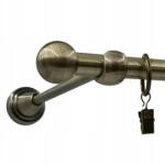 ESTAdeco Függönyrúd Egyenes Arany 16mm Light Golyó Végződéssel 180cm (Karnisz I 16mm Złoto Antyk Light KULKA)