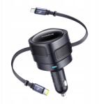 Baseus Autós Töltő Usb-c Lightning Telefonokhoz 60W (6932172682590)