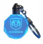 BartPart Stílusos Dodge Led kulcstartó, 7 színben, megvilágított Ajándéknak is tökéletes