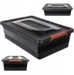 Kadax Tároló Fedéllel Ellátott Tartály 28L-ES Műanyag Játéktároló (K10474)