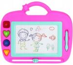 Nobo Kids Mágneses rajztábla, színes, íráshoz, rajzoláshoz, pecsétekkel, tollal (CH-179988)