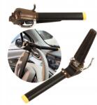  Autó Kormányzár Lopásgátló Kulcsos Bőr Bevonatú Masszív