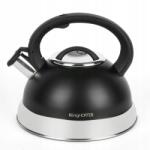 Konighoffer Rozsdamentes gázfőző kanna matt fekete 2, 7 L (5903313424219)