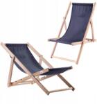 Kadax Fából Készült Kerti Strand Napozóágy Összecsukható Napozóágy 2x Lengyel Kiváló Minőségű (K8638)