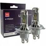 HQ Automotive H4 Led E-vision V4 Izzók 12/24V 6000K Eredeti 1: 1 Méret Plug&play