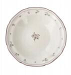 Mondex Porcelán tányér mély virágokkal 22cm (5905771440800)