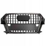 RTL Premium Audi Q3 8U 2011- Első Sárvédő Grill Ezüst Középső Króm