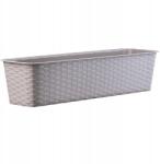 Kadax Erkélydoboz 60 cm Virágtartó Erkély Karamell (K8802)