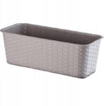 Kadax Erkélyláda 40cm Karamell Virágtartó (K8807)