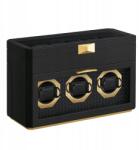 SONGMICS 9 slotos órarendező exkluzív láda gyűjtőknek fekete (JWB026B01)