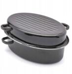 Tadar Ovális grillsütő vasalattal 38cm (5903313412070)