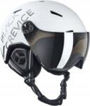 Black Crevice Sísisak Black Crevice Vail With Visor Carbon White Black L 58-61cm (9120090705171)