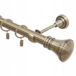 Imperia Deco Egysoros Fém Függönykarnis 25 mm Arany 200 cm (KAR.MET. I 25 200cm MONACO ZŁOTO)