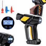  Erős Autós Kompresszor Elektromos Kompresszor Pumpa Kerékpár Matrac (T50)