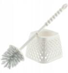 Kadax Wc Kefe Fehér Wc Fürdőszoba Szabadon Álló Műanyag (K9623)