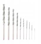  Üveg, Kerámia, Gres Lap Fúrók 0.8-4MM 10 Db-os Készlet (2900106)