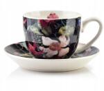 Affek Design Porcelán csésze virágos csészealjjal 250 ml (HTPW3466)