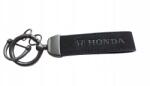 Honda Fekete velúr kulcstartó póráz Honda Civic Cr-v Accord Stílusos Ajándék