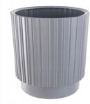Kadax Virágtartó 30cm Fedél Virágtartó Betét Műanyag Szürke (K10148)