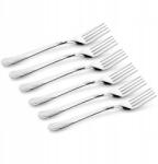 Tadar Ebédlővilla szett 6 db-os Erie acélvilla (413817)