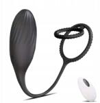 PLAYYUE Vibráló prosztatamasszírozó anál vibrátor péniszgyűrűvel (WY0308)