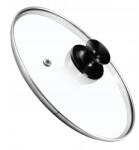 Kadax Üvegfedő 30 cm Serpenyő Fedő Univerzális Hőálló (K7891)