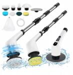  Elektromos Tisztítókefe Vezeték Nélküli Állítható Nyéllel (Szczotka Do Czyszczenia Bezprzewodowa)